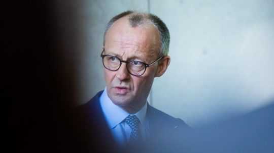 Na snímke Friedrich Merz.
